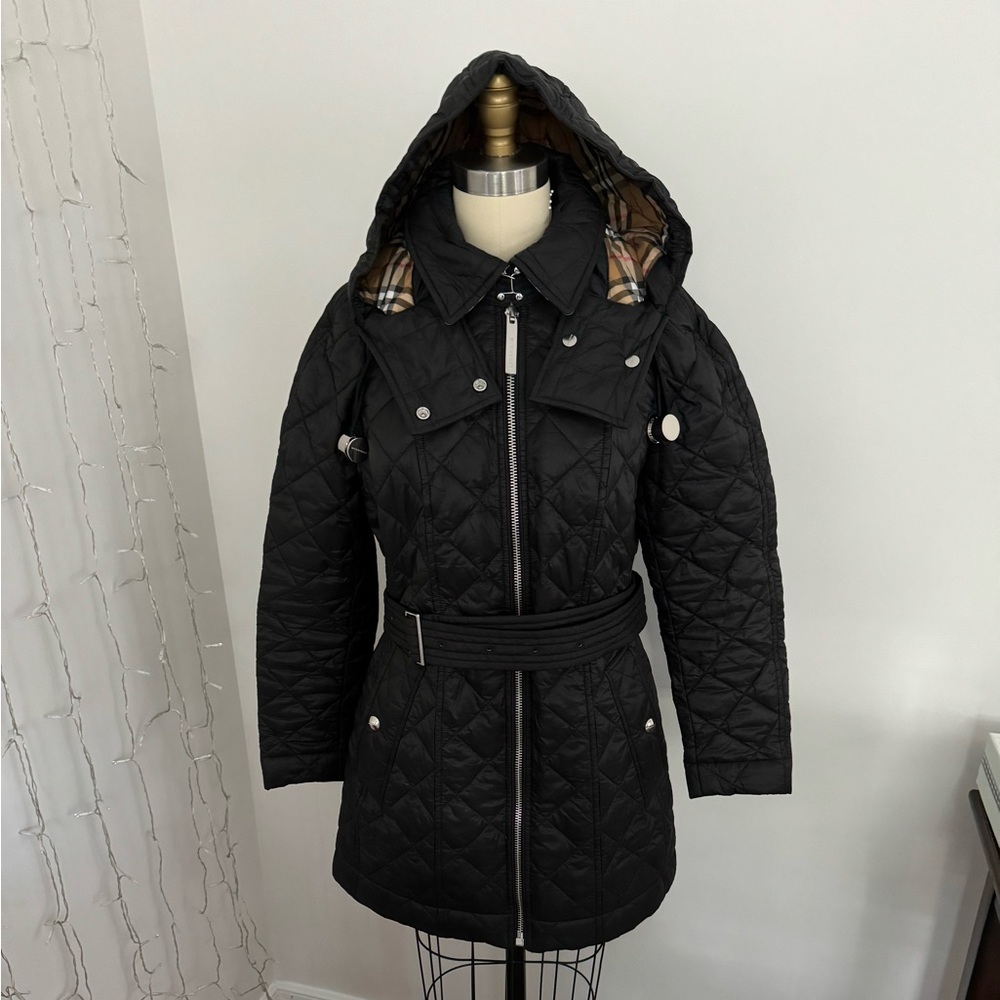 Burberry Coat with Removable Hood S
